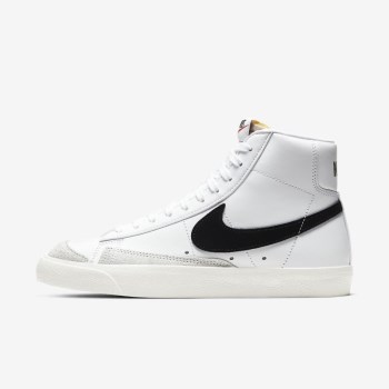 Nike Blazer Mid '77 - Női Utcai Cipő - Fehér/Fekete